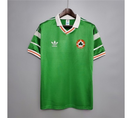 Ireland 88/90 Home Green Soccer Jersey